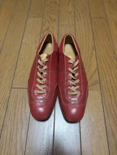 J.M. WESTON スニーカー レッド 7.5D レザーのサムネイル