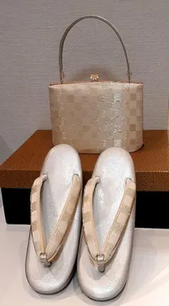 礼装用バッグと草履セット