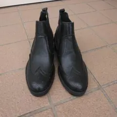 美品　サイドゴアブーツ皮
