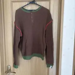 TINAJOJUN ヘンリーネック トップス ロンT