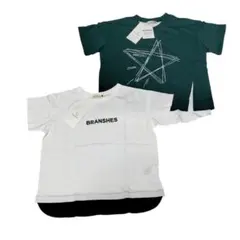 新品タグ付 【２枚】 branshes｜ブランシェス 半袖Tシャツ　120
