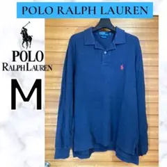 POLO RALPH LAUREN ポロラルフローレン ネイビー ポロシャツ M