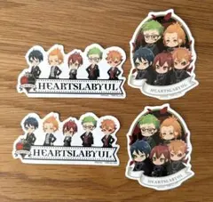 ツイステ フレークシール　ステッカー　ハーツラビュル