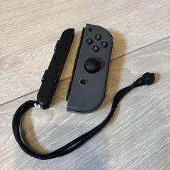 【廃盤】Switch ジョイコン　グレー　右R【任天堂純正品】ブラック　黒灰色