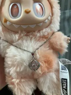 シルバー 925 ダイヤモンド型ペンダント ネックレス　箱付き