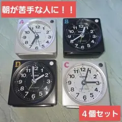 CASIO wave ceptor TQ-750J 目覚まし時計 4個セット