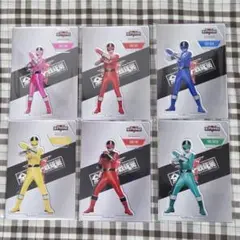未来戦隊タイムレンジャーアクリルスタンド 6体 全スーパー戦隊展限定※バラ売り可