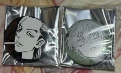 東京リベンジャーズ 東リベ展 グリッター缶 メタ缶 明司兄妹セット