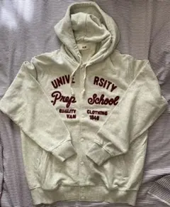 グレー パーカー