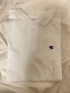 チャンピオン　半袖ポロシャツ　オフホワイト