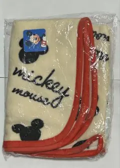 Disney ミッキーマウス フリースブランケット 85x60cm ベージュ