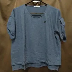 ●rough●ララ●半袖●Ｔシャツ●ねこ●ワンポイント●刺繍●のサムネイル