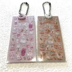 ミニチュア☆オリジナルキーホルダー♪2点セット♪