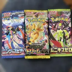 ポケモンカードニンジャスピナー、メガドリーム、ムニキスゼロ