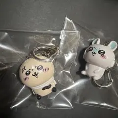 モモンガ、ラッコ キーホルダー 2個セット