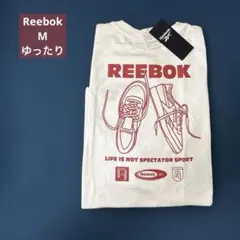 新品　Reebok 半袖Tシャツ ホワイト　Mのサムネイル