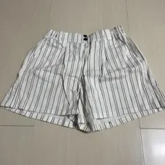 ストライプ　ショートパンツ　160size