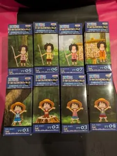 ONEPIECEワーコレ　文字絵文字タンクトップver 8体セット