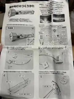 LEDランプ懐中電灯キット
