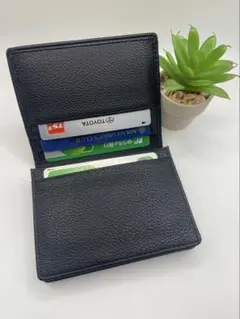 名刺入れ メンズ 名刺ケース 新品 本革 カードケース 大容量 スリム シンプルのサムネイル