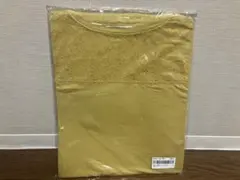 九鬼さんの発熱しっとりレーシーハイネックインナー マスタード　3L 新品
