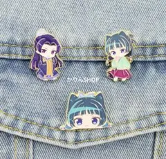 薬屋のひとりごと　ピンバッジ　猫猫　壬氏　ピンズ　飾り　ブローチピン　推し活