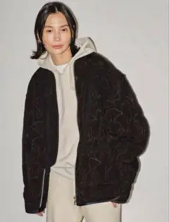 TODAYFUL Jacquard Piping Blouson ブラック36