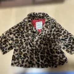MY LITTLE WONDER ヒョウ柄コート 100