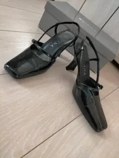 DIANA ダイアナ エナメル ハイヒール パンプス 22