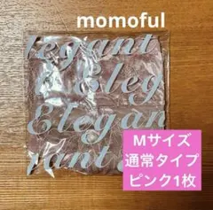【正規品】momoful★吸水ショーツ ピンクMサイズ レースデザイン
