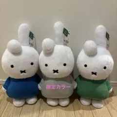 ミッフィー のなかまダーンの特大ぬいぐるみ 全長45cm 3色セットのサムネイル