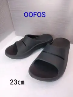 OOFOS ウーフォス リカバリーサンダル ブラック W7 23cmのサムネイル