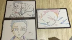 鬼滅の刃　ダイニング　お楽しみくじ　おすそ分けポストカード　狛治　恋雪