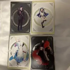 刀剣乱舞スペシャルビュッフェ ～BLACK＆WHITE～　ポストカード4枚