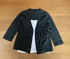 MELROSE(メルローズ) シルク混カーディガン