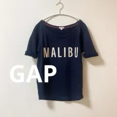 GAP ロゴ半袖トレーナー　ビームス シップス　アメリカーナ　ネイビーのサムネイル