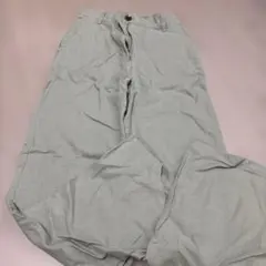 H&M グレー ワイドパンツ