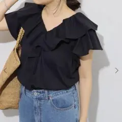 JOURNAL STANDARD relumeフリルプルオーバー　半袖カットソーのサムネイル