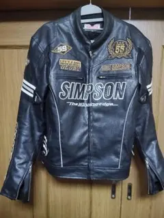 SIMPSON ライダースジャケット Mサイズ