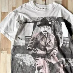 【極上品!!】90s アインシュタイン 偉人プリントTシャツ XL シングル