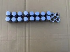 レクサスLC500純正ホイールナット黒色 六角形 ホイールナット 20個入り 