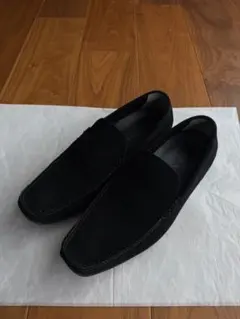 REGAL ブラックスエード ローファー スリッポン