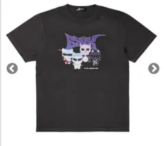 ぷ*ん様 新品L完売品ちいかわTシャツ強くなったハチワレ黒パラレル