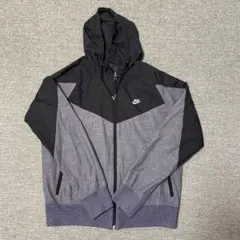 NIKEパーカーLサイズ　黒・ブルーグレー