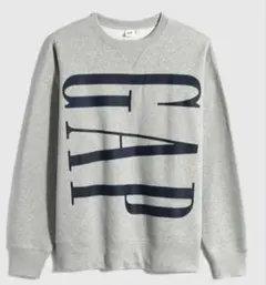 GAP グレー ビッグロゴ スウェット　ユニセックスs