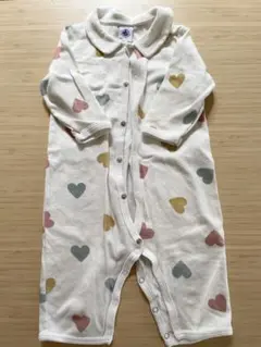 プチバトー　ハートロンパース　6m