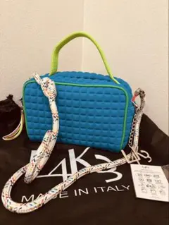 L4K3 MACARON ショルダーバッグ (ドットブルー×ホワイト) L4K3 MACARON ショルダーバッグ (ドットブルー×ホワイト) - メルカリ