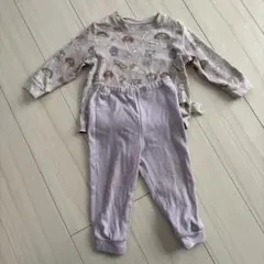UNIQLO 長袖パジャマ　パウパトロール　パープル　90cm