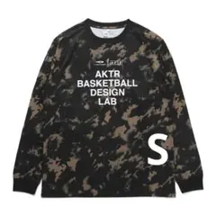 【新品•未使用】TIGORA×AKTR 総柄LOGOプリント 長袖Tシャツ