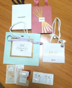 ディオールローラメルシエ トッカ ショッパー袋セット　サンプルおまけ付き♪